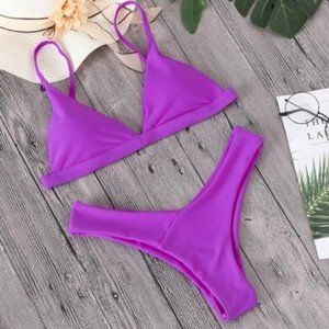 Purple Print Cheeky "Perfect" Bikini